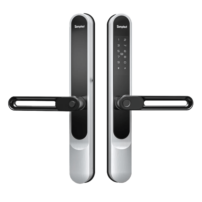 SS Slim Series Smart Lock+WiFi - Black