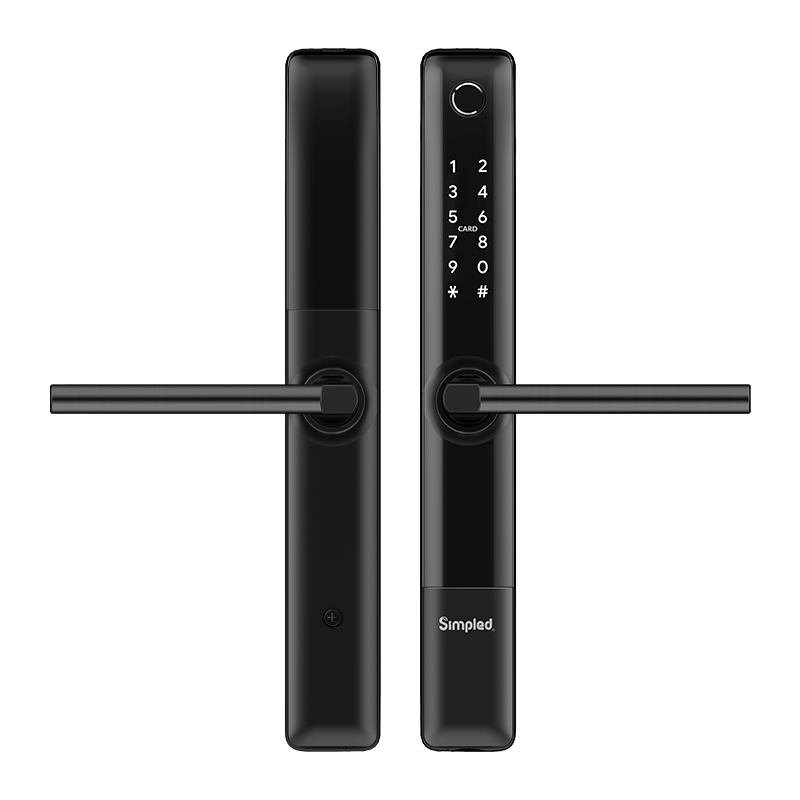 SF Slim Smart door lock - Matte Black